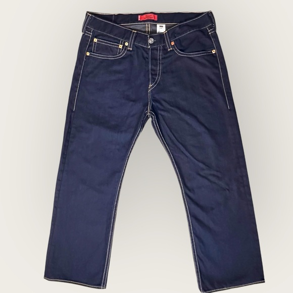 Levi’s Iconic Straight Type 1 Jeans Button Fly - Picture 4 of 11